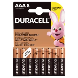 8 baterias alcalinas AAA 1,5 V Duralock, C&B 