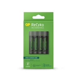 Carregador rápido 2-4 horas M451 USB + 4 pilhas NiMH AAA  950 mAh